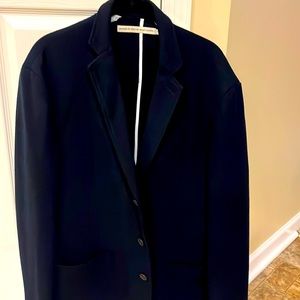 Shades of Grey by Micah Cohen 3 button blazer in Navy Blue